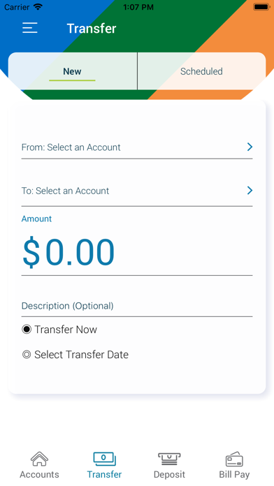 AIM Credit Union Screenshot