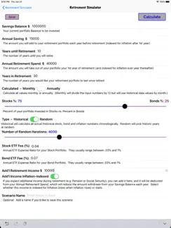 Retirement Investing Simulator iPad image 2