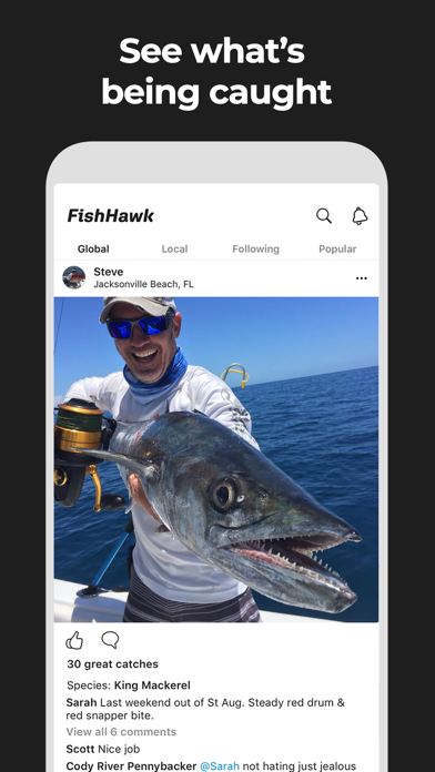 FishHawk - Fishing App Screenshot