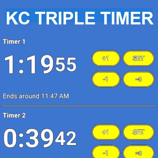 Kendalls Cookbook Triple Timer