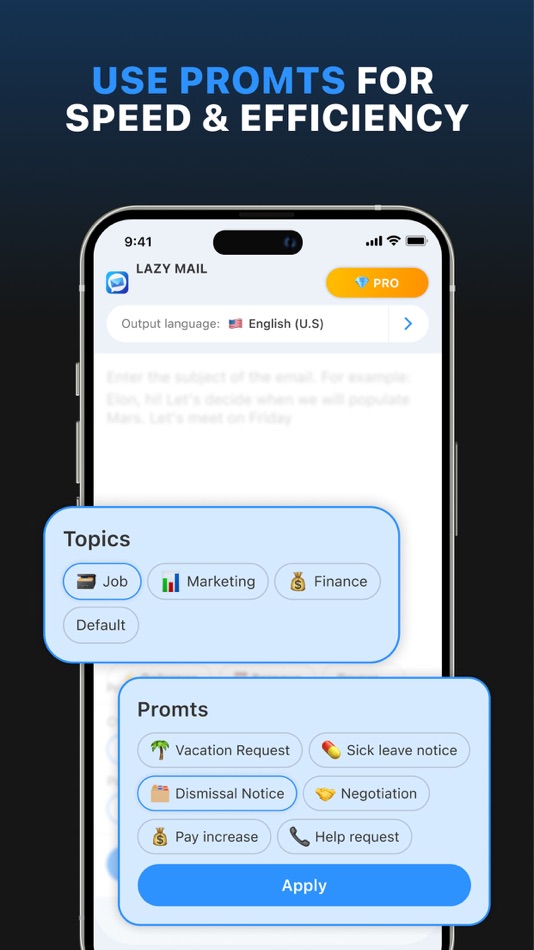 #5. AI Email Writer: Lazy Mail (iOS) 由: Plicidus LTD