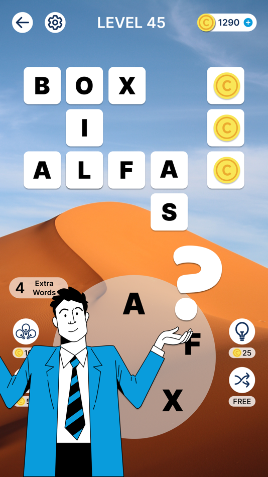 #4. Relaxing Word Search Game (iOS) Podle: Genioworks Consulting & It-Services UG (haftungsbeschrankt)