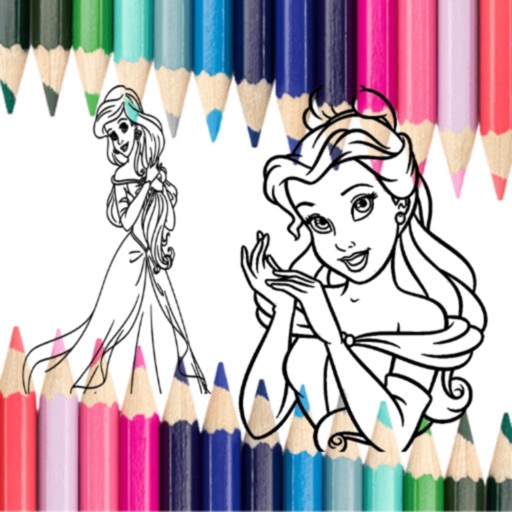 Princess Coloring Page