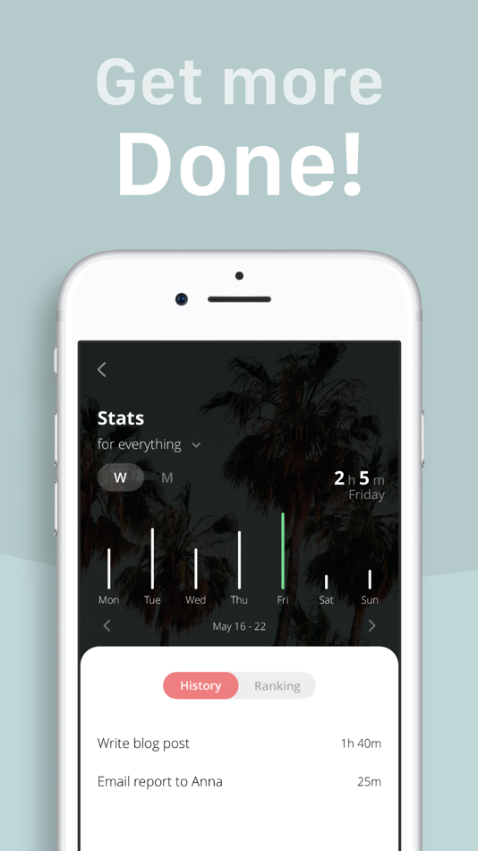 #7. Pomodoro & Focus Timer - DEEP (iOS) 由: Beaucode Ventures UG (haftungsbeschränkt)