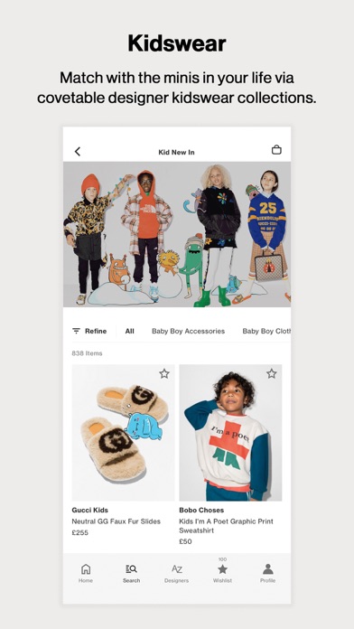 Browns Fashion Screenshot