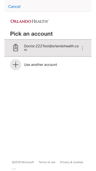 Orlando Health Mobile Screenshot