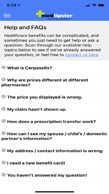 Medtipster Member Portal