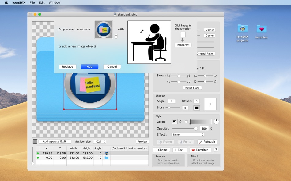#2. iconStiX (macOS) 由: Trollin
