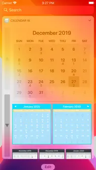 Calendar Widget iphone bilder 2
