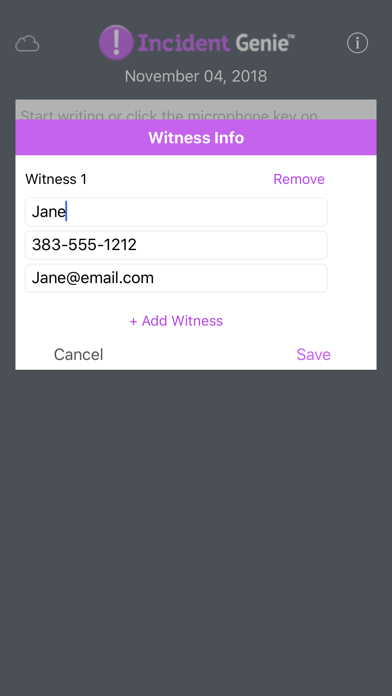 Screenshot #3 pour Incident Genie