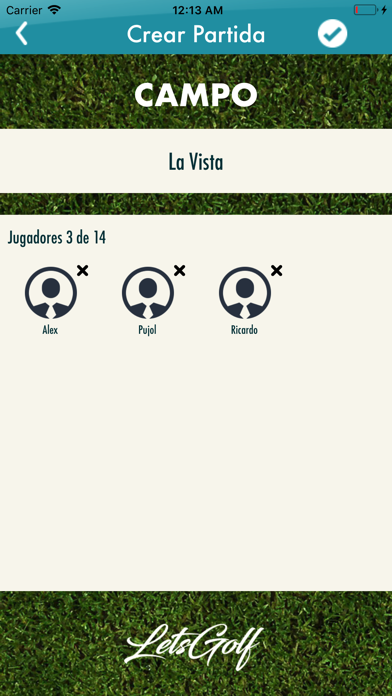 Lets Golf app screenshot 2