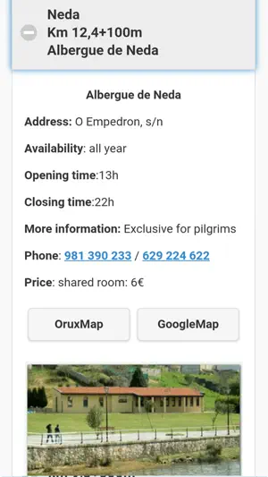 English Way Guide Santiago screenshot 3