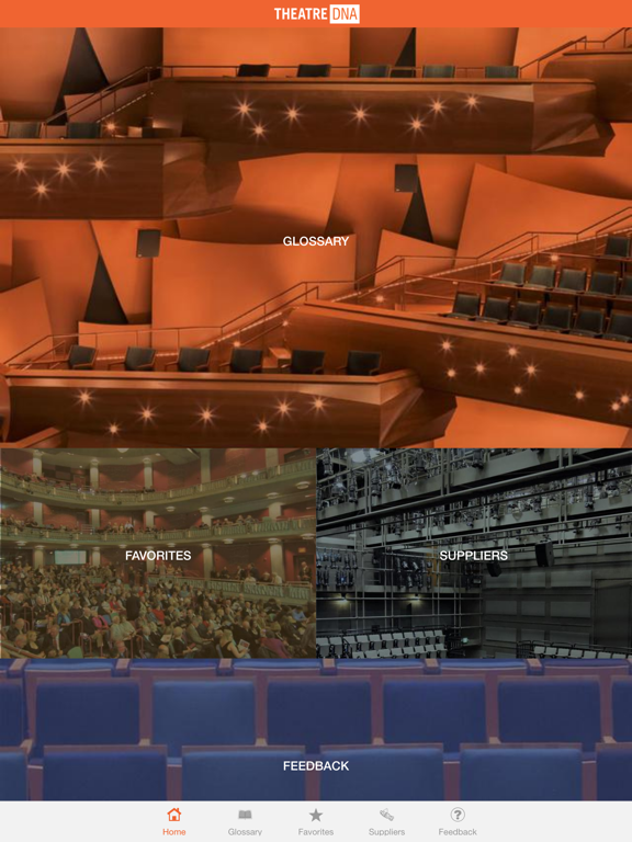 TheatreDNA iPad screenshot 1 - Education app