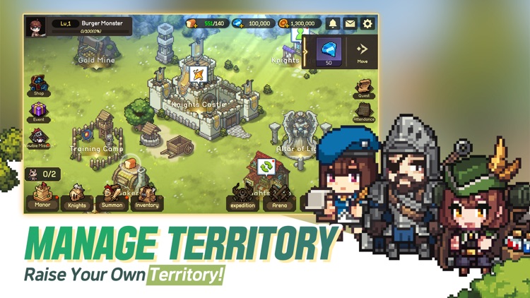 Unknown Knights: Pixel RPG screenshot-3