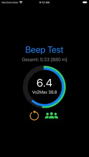 beep test leger iphone bildschirmfoto 3