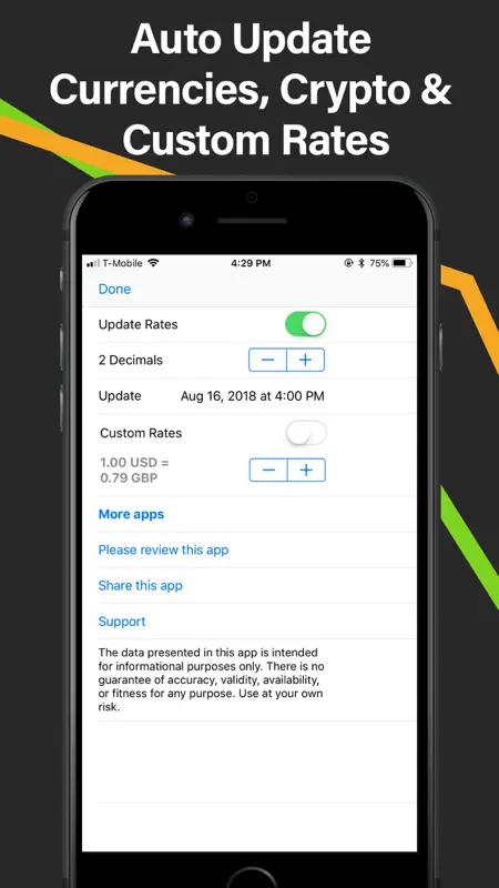 Taux de Change des Devises screenshot 5 of 5