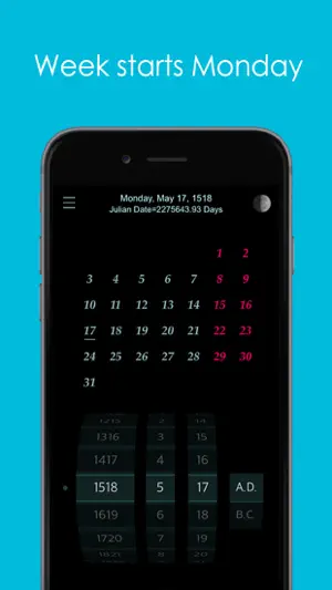 Calendar : 4500 BC to 4500 AD screenshot 4