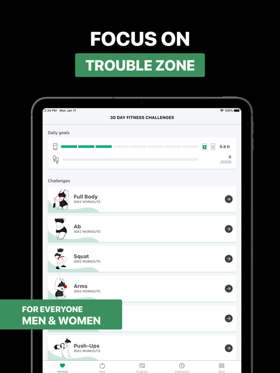 Screenshot #5 pour Home Workout App Pro