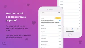 Hashtags - find popular tags screenshot 2