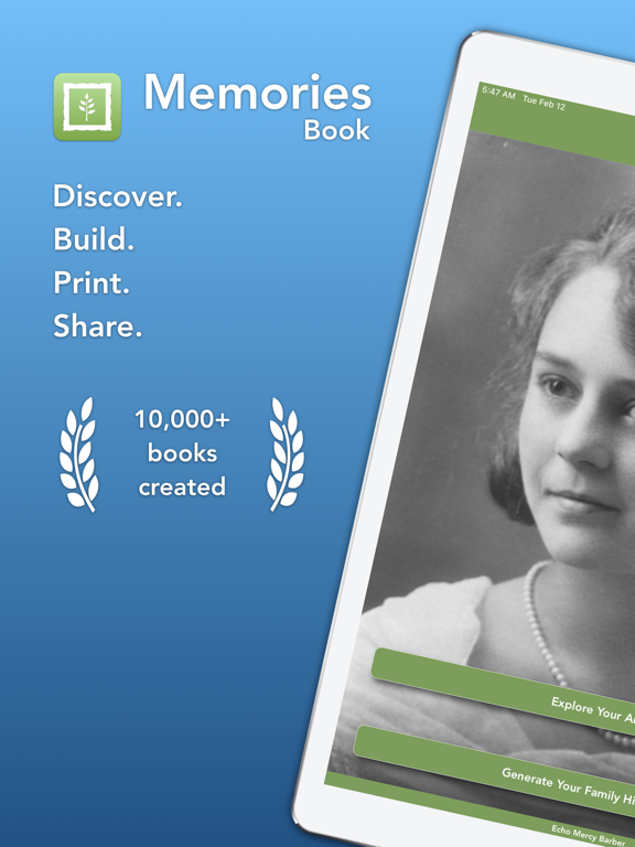 Screenshot #4 pour Memories Book Family History