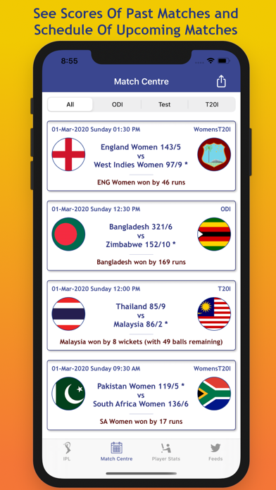 Screenshot #3 pour Cricket Fever: Live Scores