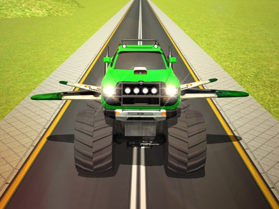Screenshot #4 pour Flying Truck Pilot Driving 3D