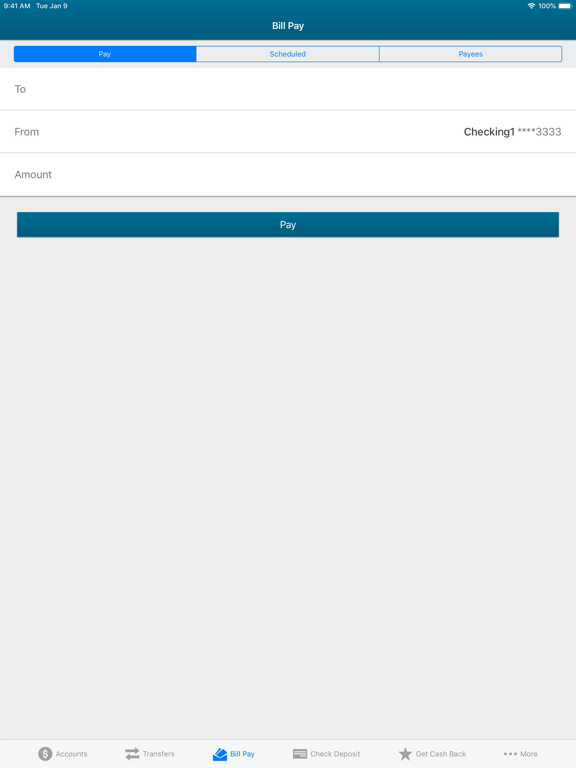Mobile Sharonview FCU iPad screenshot 5 - Finance app