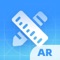 这是一款功能丰富AR测量工具，利用相机和增强现实技术，为你提供精准度媲美传统测量工具的体验。