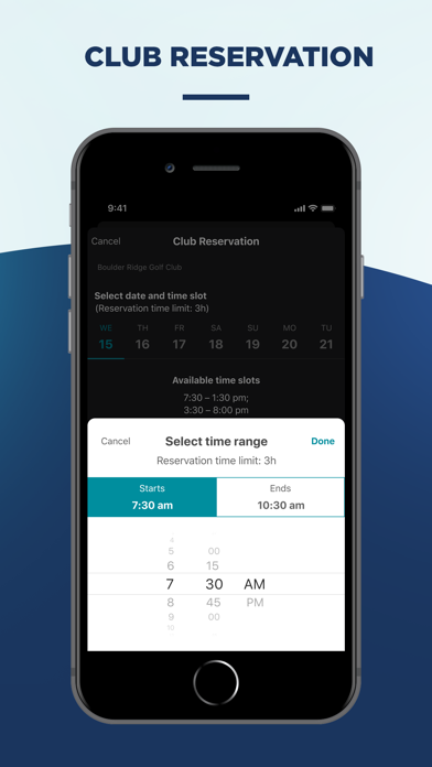Bay Club Connect Screenshot