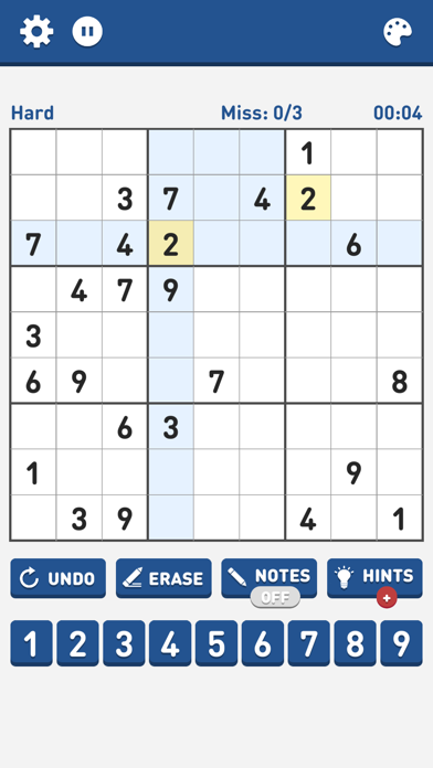 Screenshot #1 pour Sudoku365 : Sudoku Quotidien+
