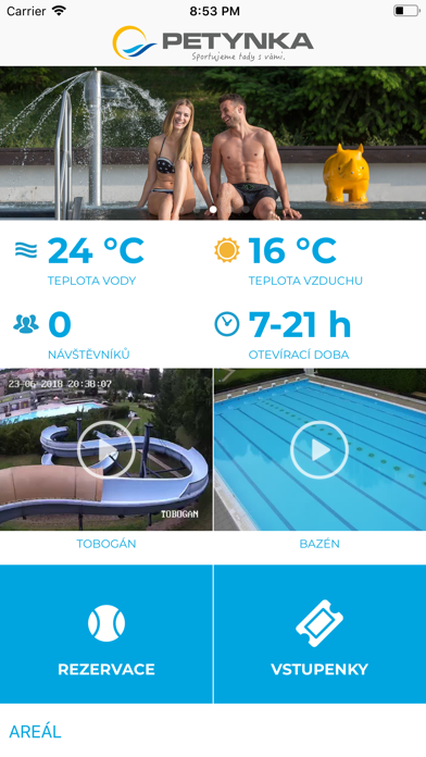 Koupaliště Petynka Screenshot