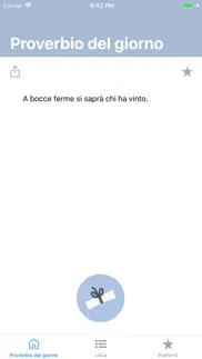 proverbio del giorno iPhone Captures Décran 4
