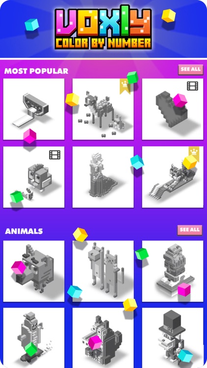 Voxly: Color By Number screenshot-8