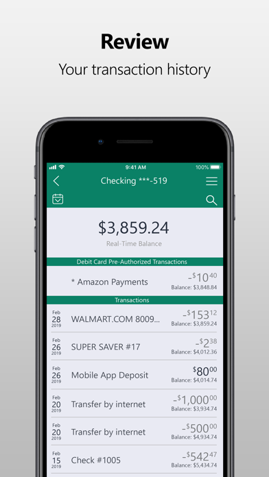 EBANK Mobile Screenshot