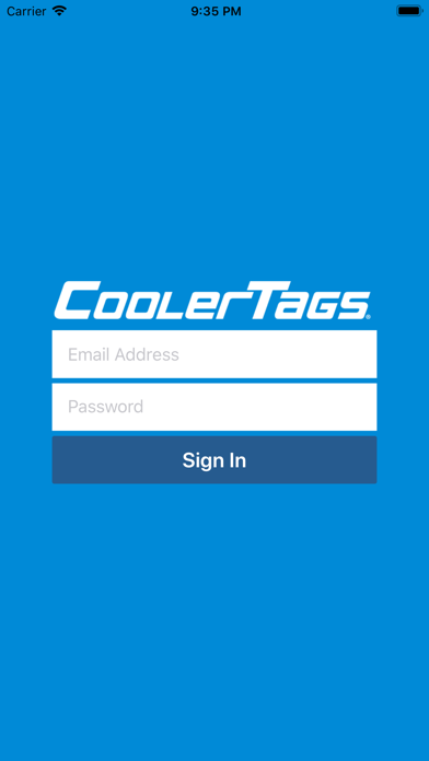 CoolerTags Inventory App Screenshot 1 of 3