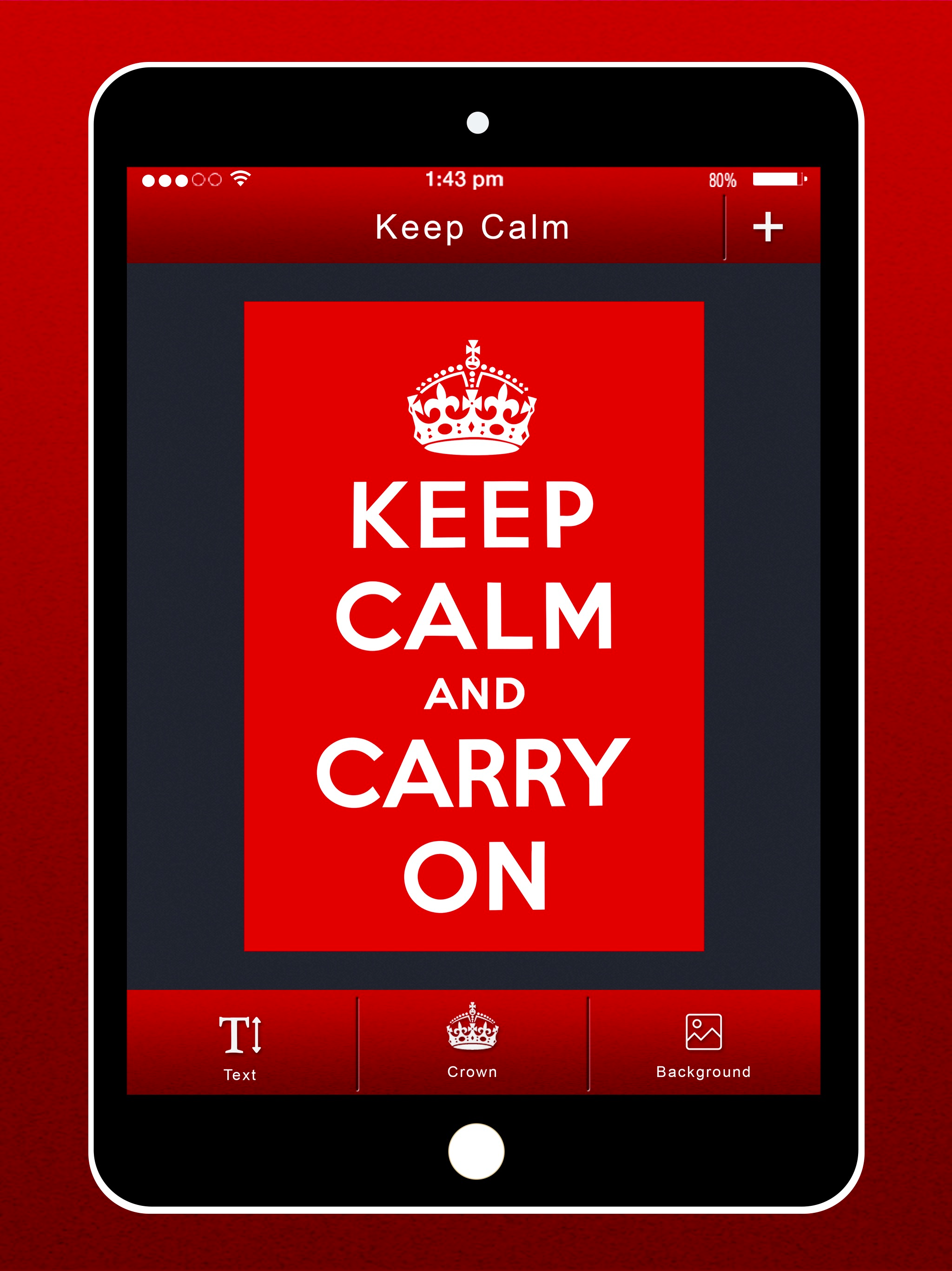 Keep Calm- keep clam creator