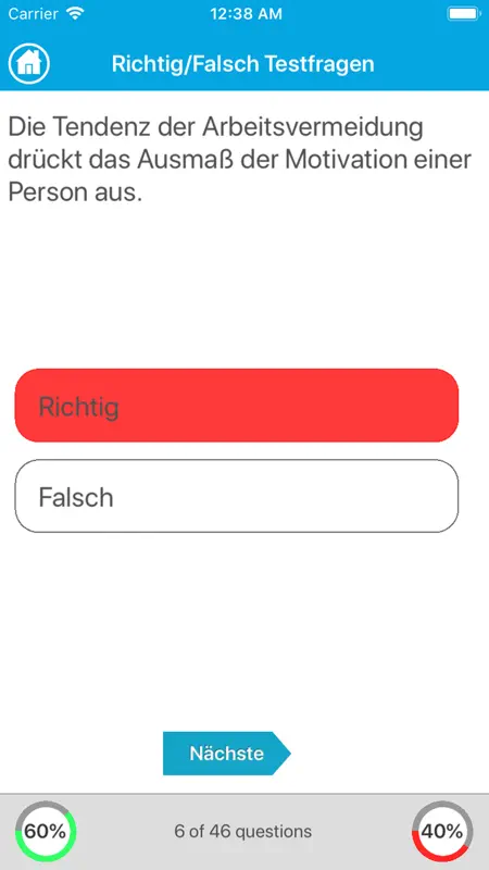 Die Psychologie Quiz screenshot 4 of 5