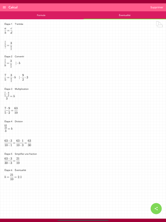 Screenshot #4 pour Règle de proportionnalité PRO