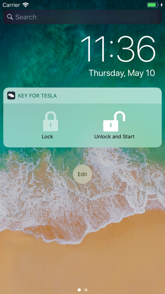 #1. Key for Tesla (iOS) By: Joao Nunes