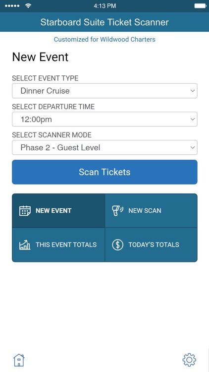 Starboard Suite Ticket Scanner