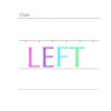 LEFT - ノート風チャット・SNS・日記