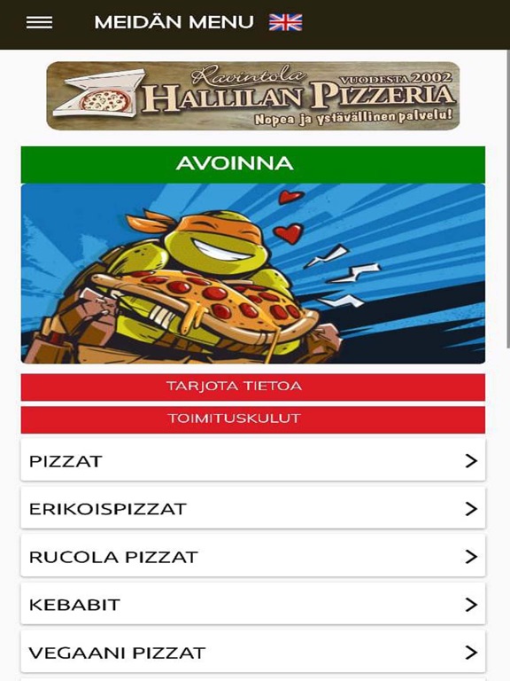 Screenshot #5 pour Hallilan Pizzeria