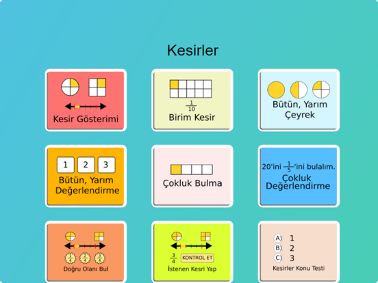 3. Sınıf Dersekranda iPad screenshot