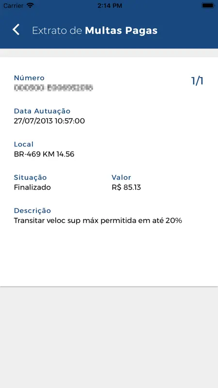 Detran/PR InteliGENTE screenshot 5 of 5