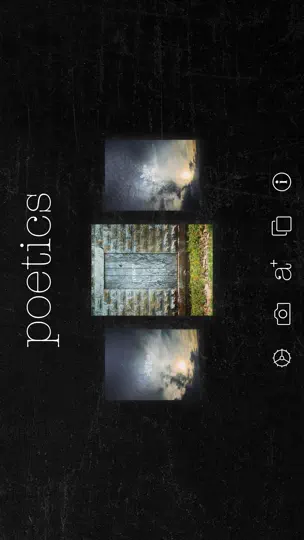 Скриншот Poetics на iPhone 8