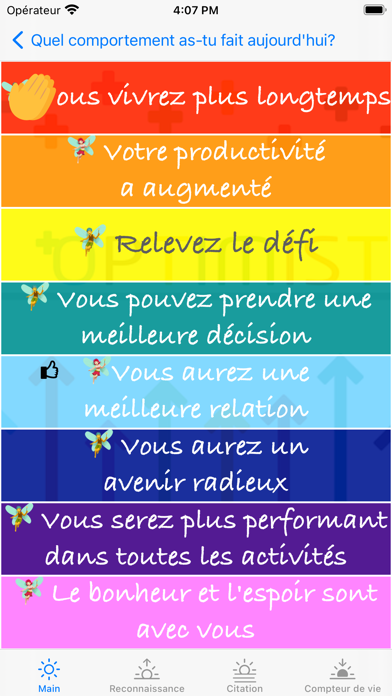 Screenshot #2 pour Psychologie : Énergie Positive