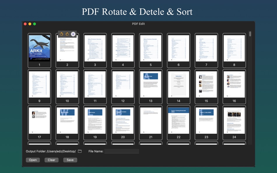 #9. Easy PDF-PDF Edit & Converter (macOS) 由: 崴 杨