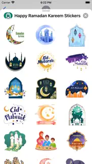 happy ramadan kareem stickers iphone screenshot 2
