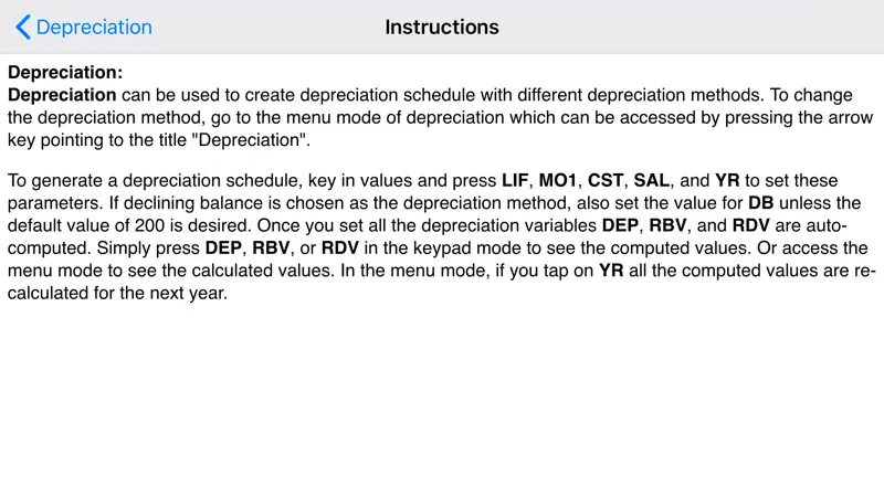 Financial Calculator++ screenshot 7 of 10