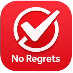 NO REGRETS app icon